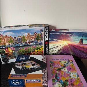 Floral Bouquet Puzzle Set